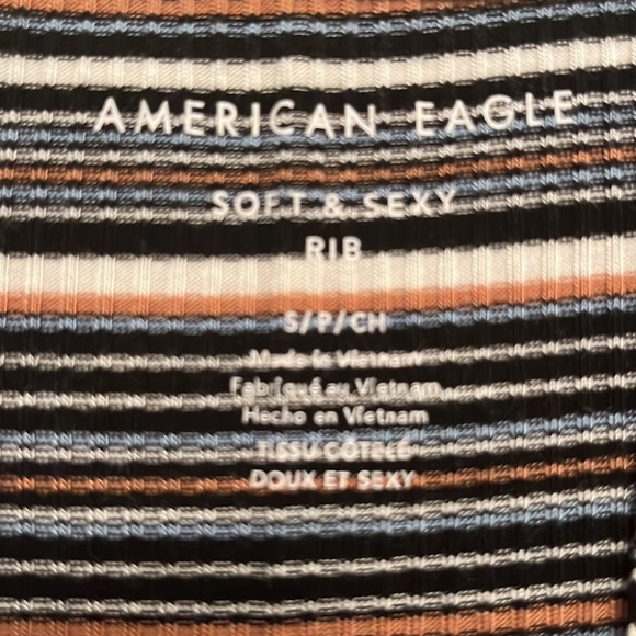 SOFT & SEXY American Eagle Rib Tank Top - Picture 2 of 2